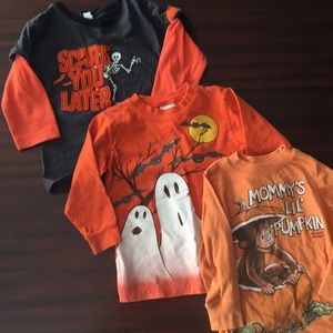 Halloween t shirts bundle 3t